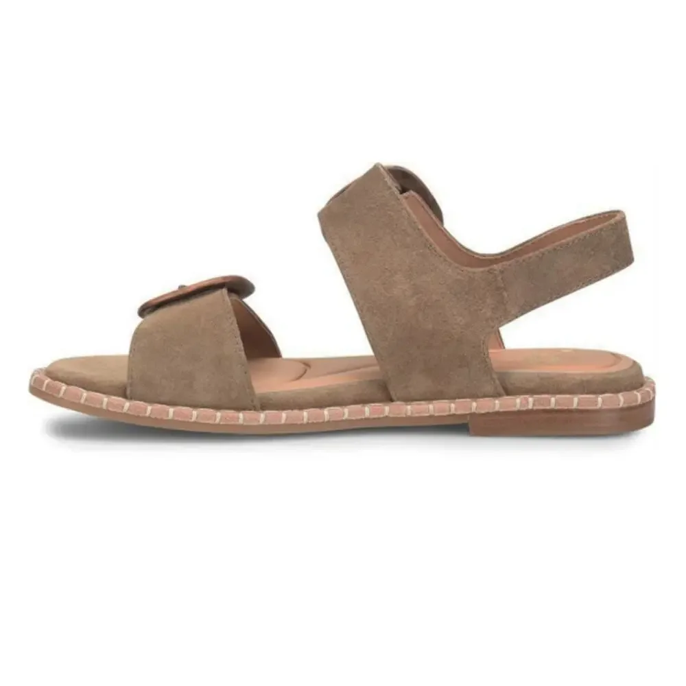 Sofft Oak Women's Brown Buckle Straps Napa Sandal Size 7M